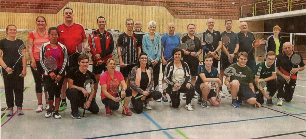 Die Sportler der Badminton-Abteilung von Westfalia Osterwick bieten zur Trainingszeit (mittwochs von 19 bis 22 Uhr und freitags von 17.30 bis 19 Uhr) die Möglichkeit, Interessierte an die Sportart heranzuführen.