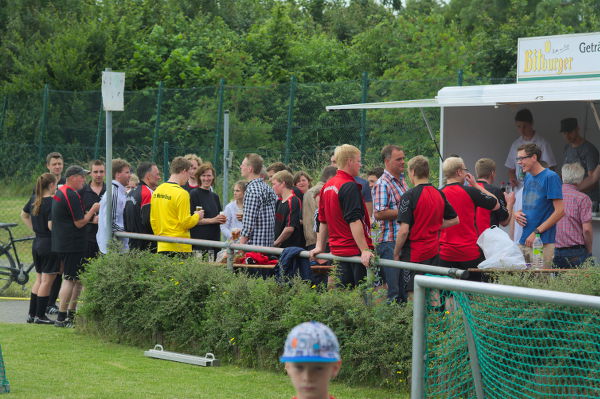 Es gab wieder viel Zulauf zum Getränkestand der Basketballer