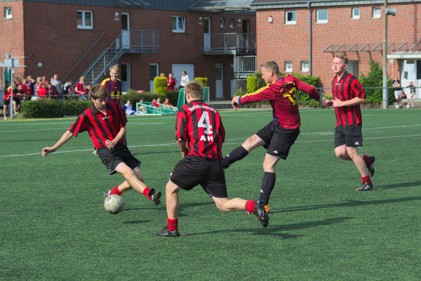 Finalspiel mit Torchancen auf beiden Seiten