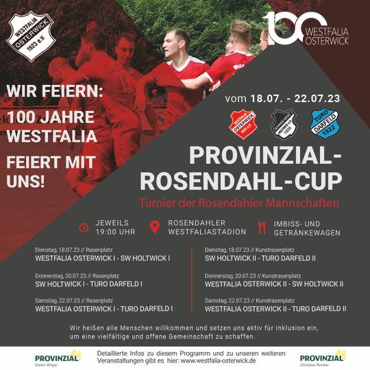 Poster Provinzial-Rosendahl-Cup
