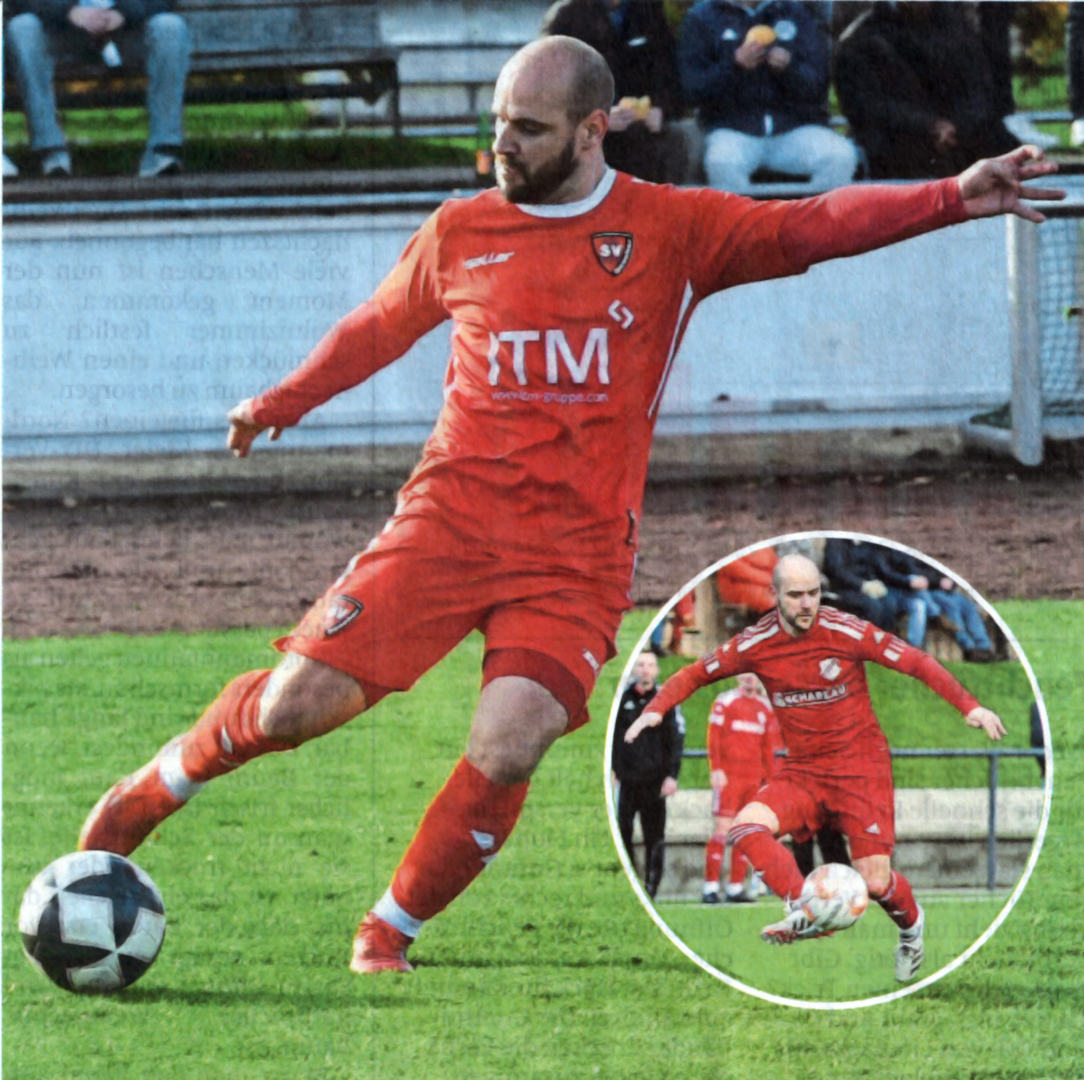 Nach fünf Jahren im Osterwicker Trikot (kleines Foto) stürmt Mario Worms inzwischen für den SV Gescher. Bei seiner Rückkehr ins Westfalia-Stadion muss die Freundschaft für 90 Minuten ruhen.    Fotos: fw